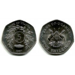 (29) Uganda. 1987. 5 Shilling (SC)