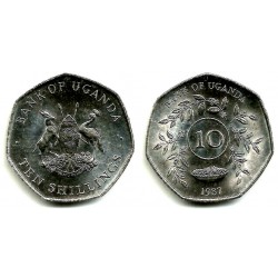 (30) Uganda. 1987. 10 Shillings (SC)