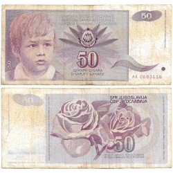 (104) Yugoslavia. 1990. 50 Dinara (BC)