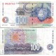 (126b) Sudáfrica. 1994-99. 100 Rand (BC+)