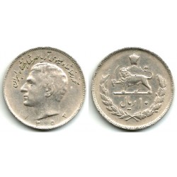 (1179) Irán. 1974/AH1353. 10 Rials (MBC-)