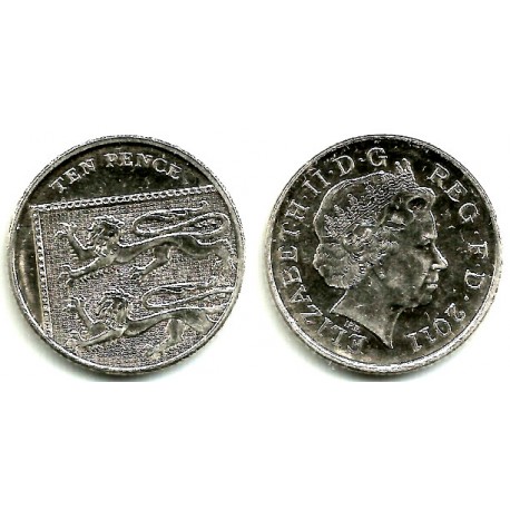 (1110d) Gran Bretaña. 2011. 10 Pence (EBC)