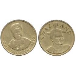 (45) Suazilandia. 2002. 1 Lilangeni (BC)
