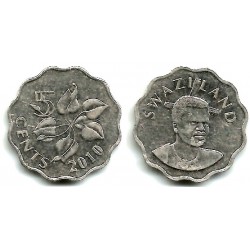(48) Suazilandia. 2010. 5 Cents (MBC+)