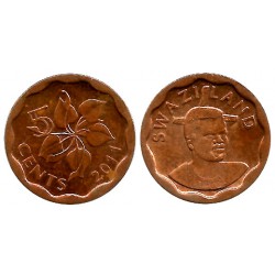(56) Suazilandia. 2011. 5 Cents (MBC)