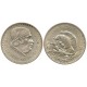 (456) Estados Unidos Mexicanos. 1948. 1 Peso (MBC) (Plata)
