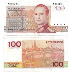 (58b) Luxemburgo. 1986. 10 Francs (MBC-)