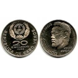 (20) Cabo Verde. 1982. 20 Escudos (EBC+)