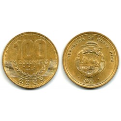 (240) Costa Rica. 2000. 100 Colones (MBC+)
