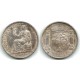 España (II República). 1933*(3-4). 1 Peseta (MBC+) (Plata)