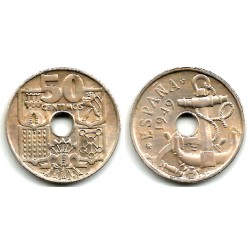 Estado Español. 1949*(19-52). 50 Céntimos (EBC-)