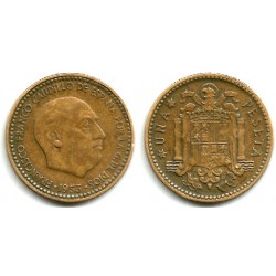 Estado Español. 1953*(19-56). 1 Peseta (BC+)