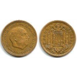 Estado Español. 1953*(19-61). 1 Peseta (BC)