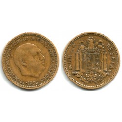 Estado Español. 1953*(19-62). 1 Peseta (BC/BC-)