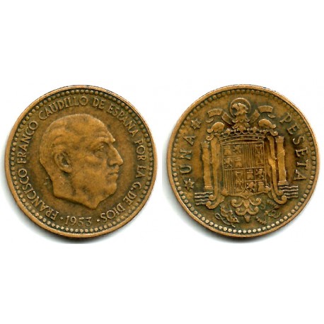 Estado Español. 1953*(19-63). 1 Peseta (BC)