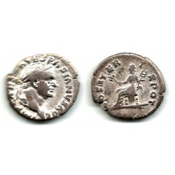 Vespasiano. 69-79 d.C. Denario (MBC-) (Plata)