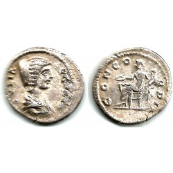 Julia Domna. 196-211 d.C. Denario (MBC) (Plata)