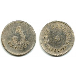 Café Paralelo. Badalona. 1 Peseta (MBC)