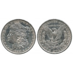 (110) Estados Unidos de América. 1881. 1 Dollar (MBC) (Plata)