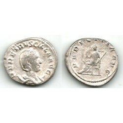 Herenia Etruscilla. 249-251 d.C. Antoniniano (MBC) (Plata)