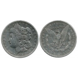 (110) Estados Unidos de América. 1889(O). 1 Dollar (MBC-) (Plata)