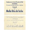 Conferencia de San Vicente de Paúl. Hombres. Parroquia de Santa María de la Seo. Manresa. Medio Litro de Leche (EBC+)