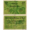 Montagut de Fluvià. 1937. 25 Céntmios (BC)