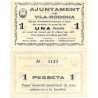 Vila-Rodona. 1937. 1 Peseta (EBC)