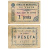 Yeste. Sin Fecha. 1 Peseta (BC+)