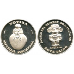 Medalla Conmemorativa del Museo del Hombre Dominicano (EBC) (Plata)