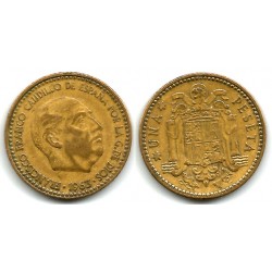 Estado Español. 1963*(19-64). 1 Peseta (BC)