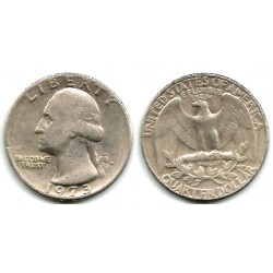 (164a) Estados Unidos de América. 1973(D). Quarter Dollar (BC)