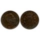 Alfonso XII. 1877. 5 Céntimos (BC/BC+) Ceca de Barcelona OM