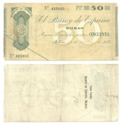 [1936] Billete de 50 Pesetas (BC).