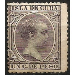 (147) Cuba Colonial. 1896-97. 2 Centavos de Peso (Usado)