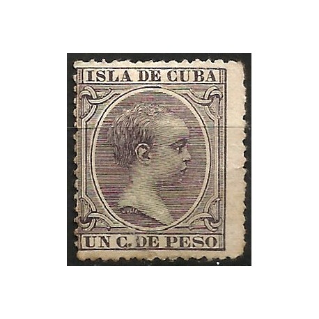 (147) Cuba Colonial. 1896-97. 2 Centavos de Peso (Usado)