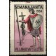 Viñeta Conmemorativa de la Semana Santa de Villanueva y Geltrú. Año 1950 (Usado)