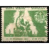 Viñeta Conmemorativa de Barcelona. SAnta MIsion. 1951 (Nuevo, sin goma)