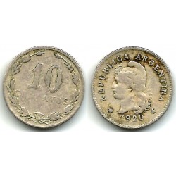 (35) Argentina. 1920. 10 Centavos (RC+)