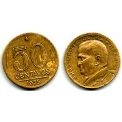 (563) Brasil. 1955. 50 Centavos (MBC)