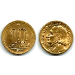 (561) Brasil. 1955. 10 Centavos (EBC)