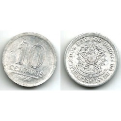 (564) Brasil. 1956. 10 Centavos (BC+)