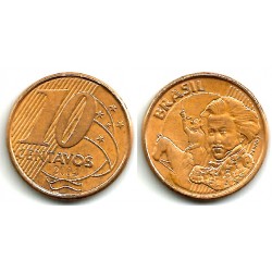 (649.2) Brasil. 2004. 10 Centavos (MBC)