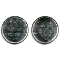 (593.2) Brasil. 1985. 20 Cruzeiros (EBC)
