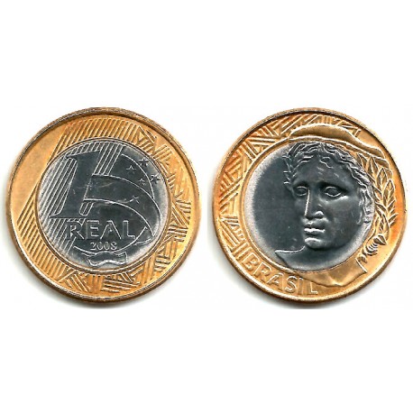 (652a) Brasil. 2008. 1 Real (SC-)