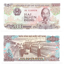 (107a) Vietnam. 1988. 2000 Dong (SC)