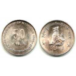 (63) Myanmar. 1999. 50 Kyats (SC)
