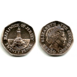 (107) Jersey. 2007. 20 Pence (SC)