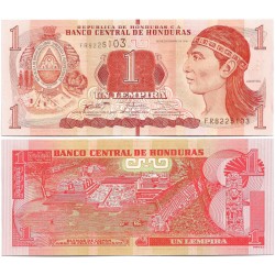 (96c) Honduras. 2016. 1 Lempira (SC)