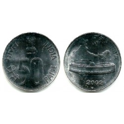 (69) India. 2002. 50 Paise (SC-)